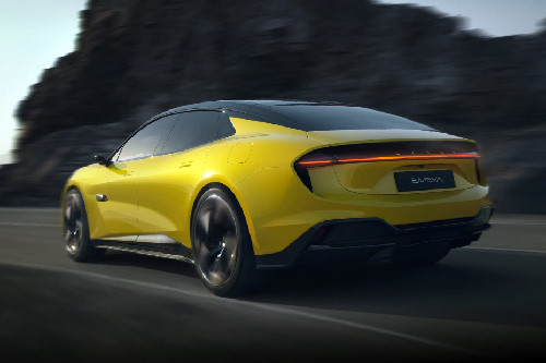 Rear Cross Side View of Lotus Emeya