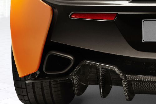 Exhaust Pipe of McLaren 570S