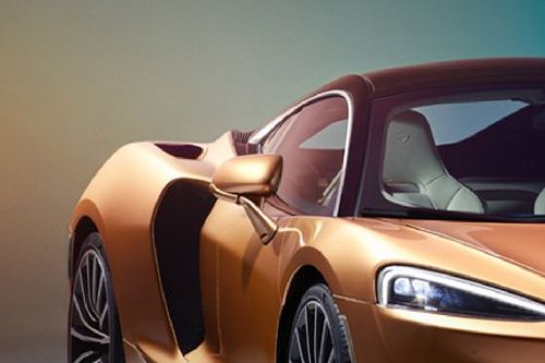 McLaren GT Drivers Side Mirror Front Angle