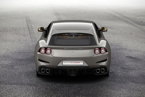 Full Rear View of Ferrari GTC 4Lusso T