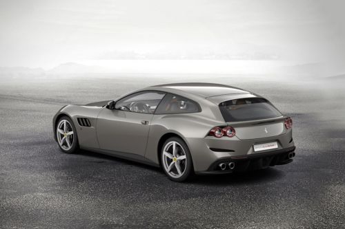 Rear Cross Side View of Ferrari GTC 4Lusso T