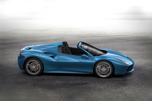 Ferrari 488 Spider Drivers Sideview