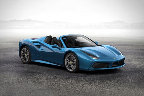 Ferrari 488 Spider Front Cross Side View