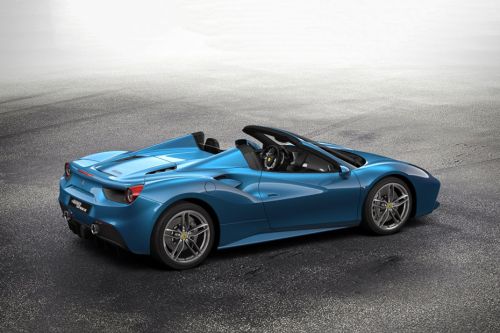 488 Spider Rear Medium Side View