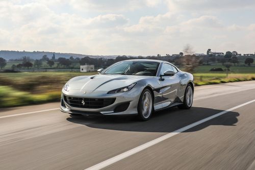 Ferrari Portofino Front Angle High View