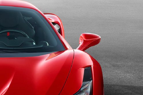 Ferrari F8 Tributo Drivers Side Mirror Front Angle
