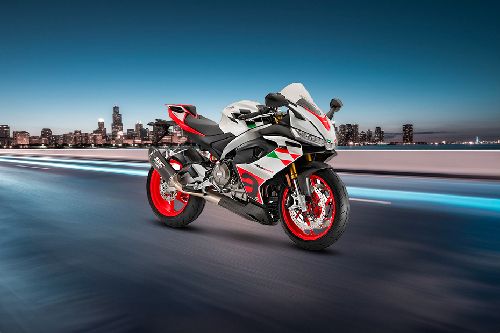Aprilia RS 660 Extrema Slant Rear View Full Image