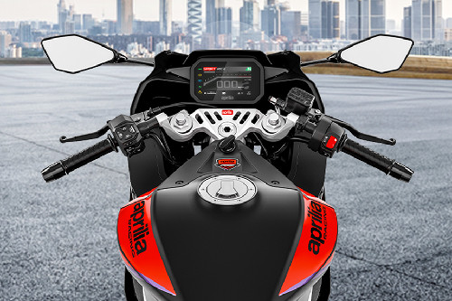 Aprilia RS 457 Handle Bar View