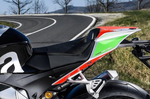Aprilia Tuono V4 Rider Seat View