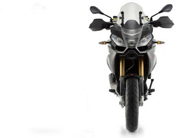 Aprilia Caponord 1200 Front View Full Image