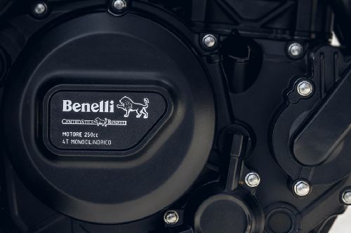 Benelli Leoncino 250 Engine View