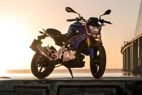 BMW G 310 R Slant Upfront View