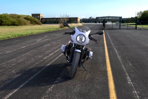 BMW R Nine T Racer Front View Full Image