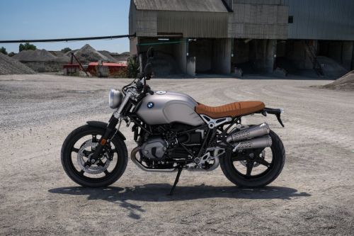 BMW R Nine T Scrambler Left Side View Full Image