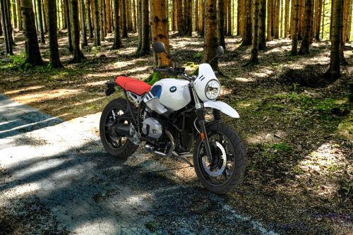 BMW R Nine T Urban G/S Slant Rear View Full Image