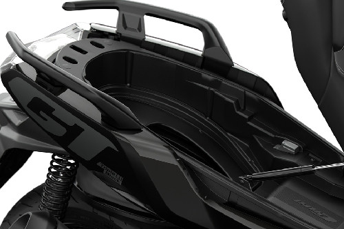 BMW C 400 GT Seat Storage Side View