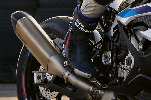 BMW S 1000 RR Exhaust View
