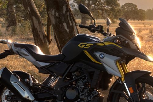 BMW G 310 GS  40 Years GS Edition Fuel Tank View