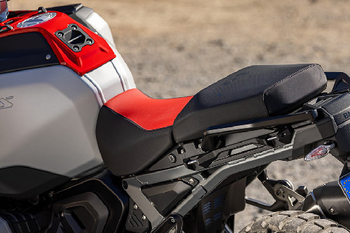 BMW R 1300 GS Adventure Rider Seat View