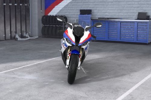 BMW S 1000 RR M Package Front View Full Image