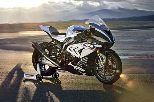 BMW HP4 Race Slant Rear View Full Image