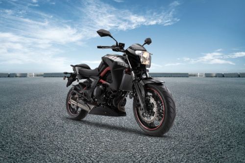 Daiichi Cfmoto 650 NK Slant Rear View Full Image