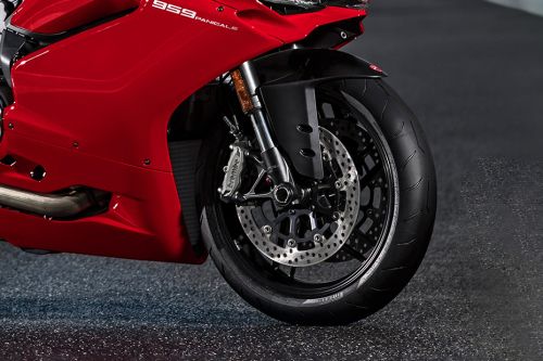Ducati 959 Panigale Front Tyre View