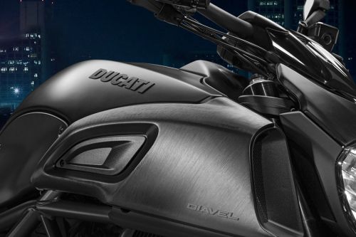 Ducati Diavel Fuel Tank View