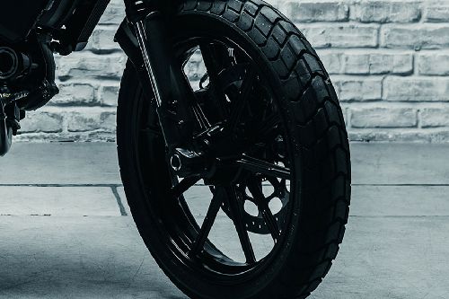 Ducati Scrambler Icon Front Tyre View