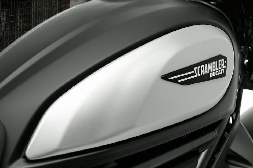 Ducati Scrambler Icon Fuel Tank View