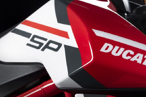 Ducati Hypermotard 950 Fuel Tank View