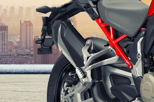 Ducati Multistrada V2 Exhaust View