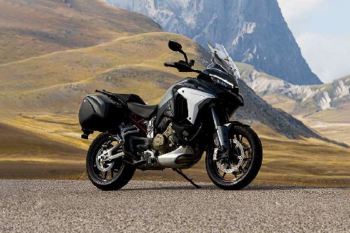 Ducati Multistrada V2 Slant Upfront View