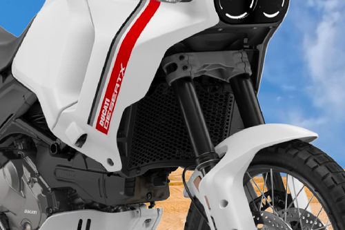Ducati Desert X Cooling System