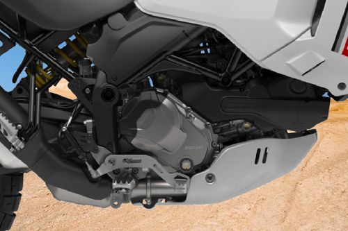 Ducati Desert X Engine View