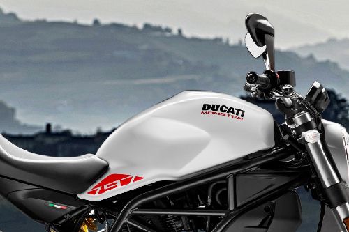 Ducati Monster 797 Fuel Tank View