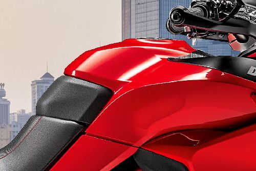 Ducati Multistrada 950 S Fuel Tank View