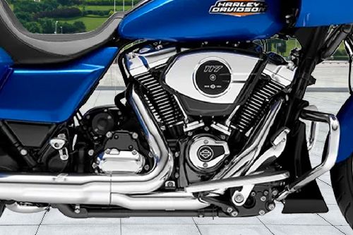 Harley-Davidson Road Glide Engine View