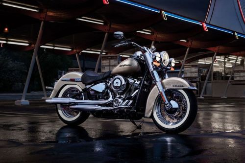 Harley-Davidson Deluxe Slant Rear View Full Image