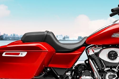 Harley-Davidson Street Glide Rider Seat View