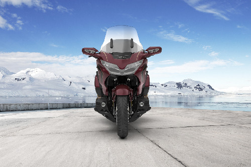 Honda Goldwing Tour Front View Full Image