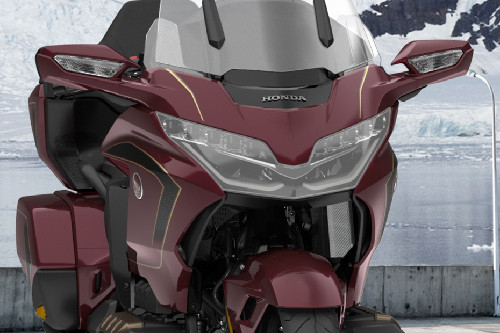 Honda Goldwing Tour Head Light View