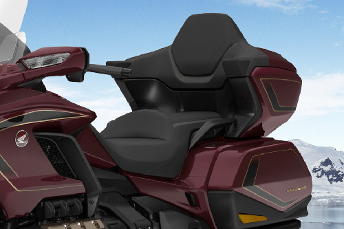 Honda Goldwing Tour Rider Seat View