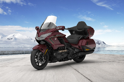 Honda Goldwing Tour Slant Front View Full Image