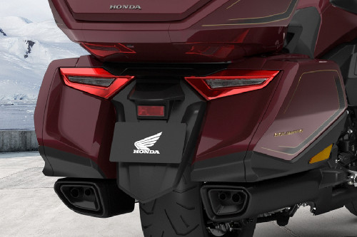 Honda Goldwing Tour Tail Light View