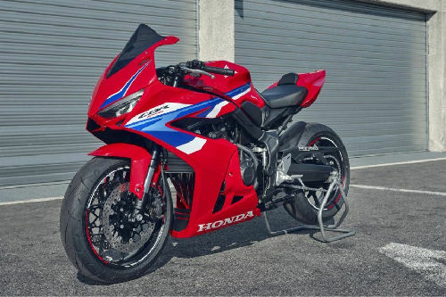 Honda CBR650R Slant Rear View Full Image