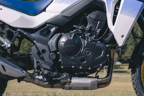 Honda Transalp Engine View