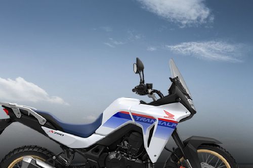 Honda Transalp Fuel Tank View