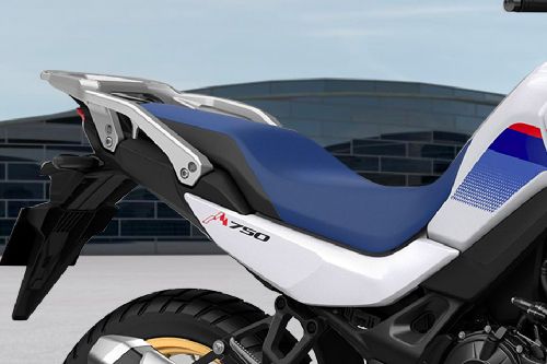 Honda Transalp Rider Seat View