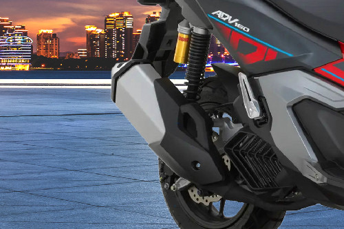 Honda ADV160 Exhaust View
